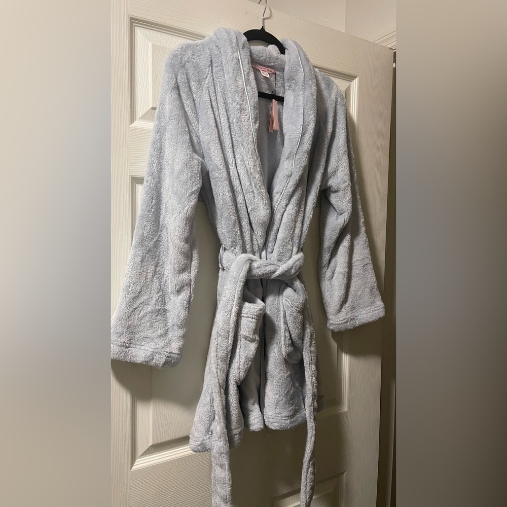 Victoria's Secret Soft Gray Fleece Jacket